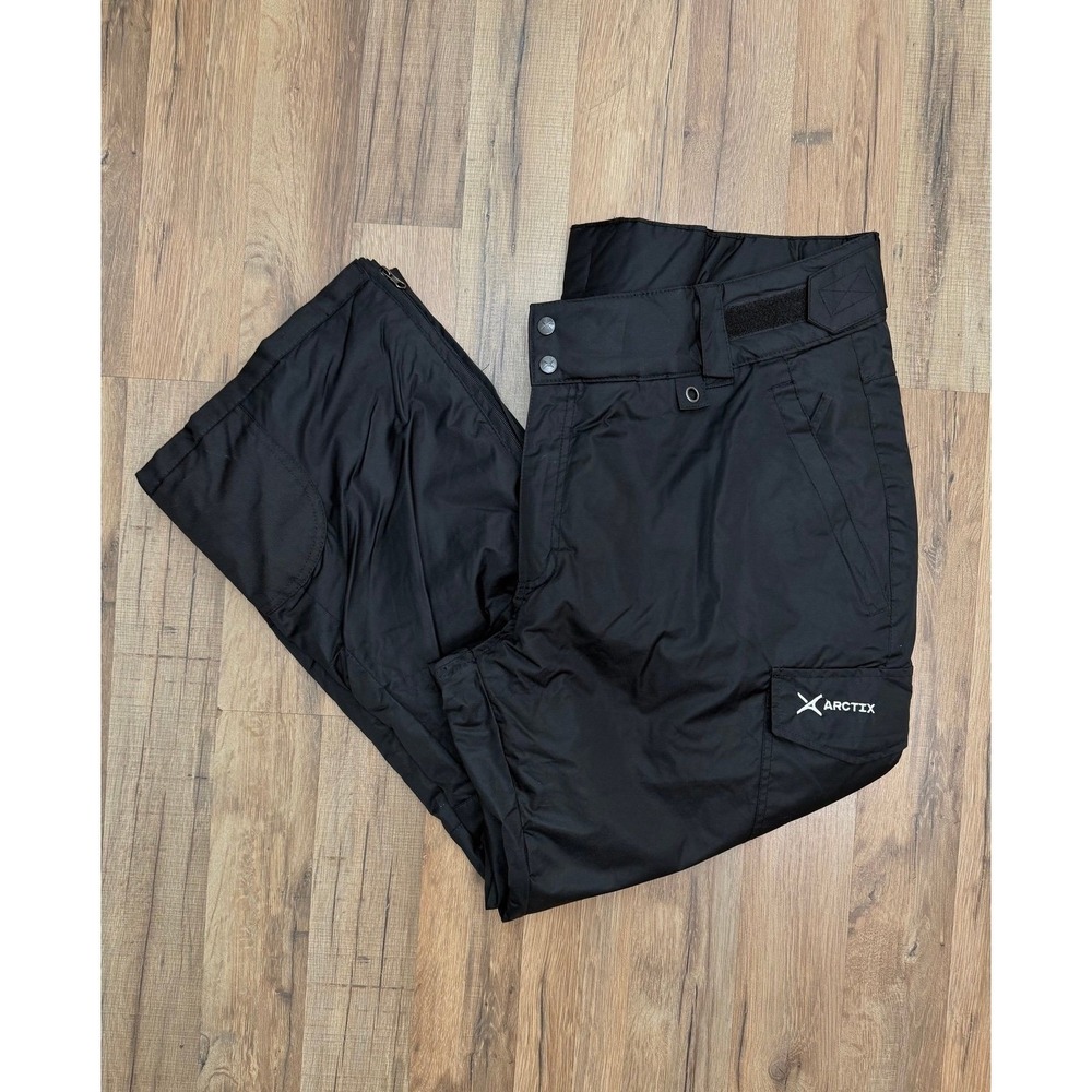 Arctix Women's Black Insulated Snow Pants‎ Cargo Ski Snowboard 2X 31L